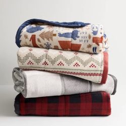 Cuddl Duds® Cozy Soft Printed Throw Blanket